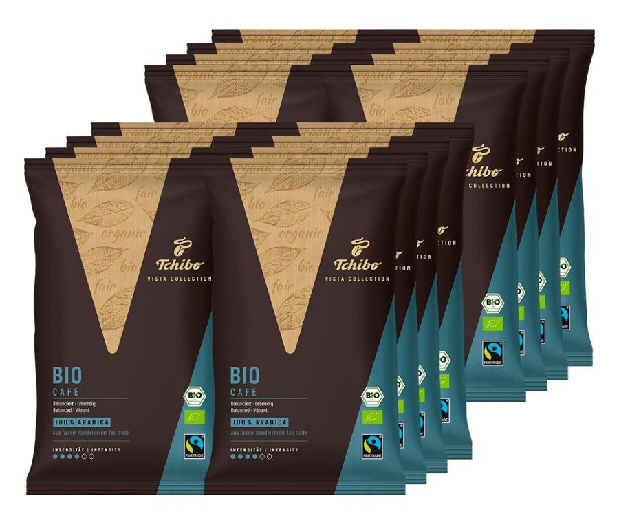 Vista Collection Bio Filterkaffee - 16x 500 g Gemahlen